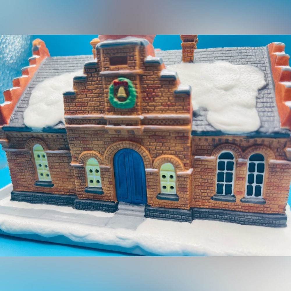 Hawthorne Village - Rockwell's Christmas in Stockbridge - "The
Town Offices"